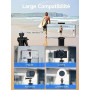 Trépied Suivi Automatique, Rollei Easy Creator Tripod Support Téléphone Suivis Visage Perche Selfie Extensible 38~163cm avec Tél