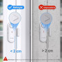 TECKNET Alarme Porte et Fenêtre sans Fil, Alarme et Carillon 2 en 1, Contrôle du Volume à 3 Niveaux, Systeme Alarmes Maison, Ala