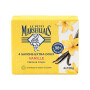 Le Petit Marseillais – Savon Extra Doux Vanille (lot de 4 pains de 100 g) – Savon solide mains & corps avec 98 % d'ingrédients d