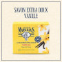 Le Petit Marseillais – Savon Extra Doux Vanille (lot de 4 pains de 100 g) – Savon solide mains & corps avec 98 % d'ingrédients d