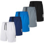 kuzwufs Short De Sport Homme Lot De 3 Séchage Rapide Course d'Entraînement Court Pantalon Fitness Gym Short avec Poches