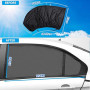 CaiTang Pare-Soleil Voiture Bébé, 2 Pièces Chaussette Voiture pour Enfants et Animaux, Pare Soleil Chaussette,Bloquer Les Rayons