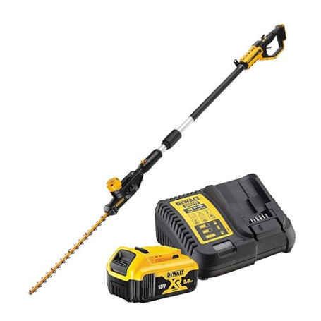 DEWALT - Taille-haies sur perche brushless XR 18V avec batterie - capacité de coupe 25mm - vitesse 2800 cps/min - coupe 75min/ch