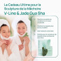 PLANTIFIQUE Double Menton Masque Visage V-Line 5 Ceintures Gaine Femme et Homme Idée Cadeau Hydrate et Rafraîchit Définissez l’A