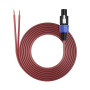 SinLoon Speakon Câble audio 16 AWG Speakon Câble audio Hi-Fi avec connecteur Twist-Lock Convient pour DJ/PA/Home Cinema/audio de