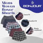 Bonjour Lot de 6 boxers tissés pour homme