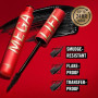 Rimmel Thrill Seeker Mega Lift Mascara, Noir, Mascara Liftant, Sans Bavure, Sans paquets, Sans transfert, Formule Vegan, 10 ml