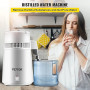 BuoQua Distillateur d'eau 750 W,Distillateur d'acier inox 4 L,Distillateur d'eau pour les laboratoires/les hôpitaux/les clinique