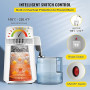 BuoQua Distillateur d'eau 750 W,Distillateur d'acier inox 4 L,Distillateur d'eau pour les laboratoires/les hôpitaux/les clinique