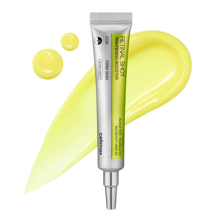 celimax Soin Raffermissant Vita A Retinal Shot, Booster De Pores, Anti-Rides Et Ridules, Peau Plus Ferme, 15 Ml