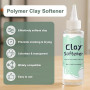 1DFAUL 120 ml Adoucissant pour pâte polymère, restaure la flexibilité de la pâte, augmente sa ductilité et son adhérence, pour l