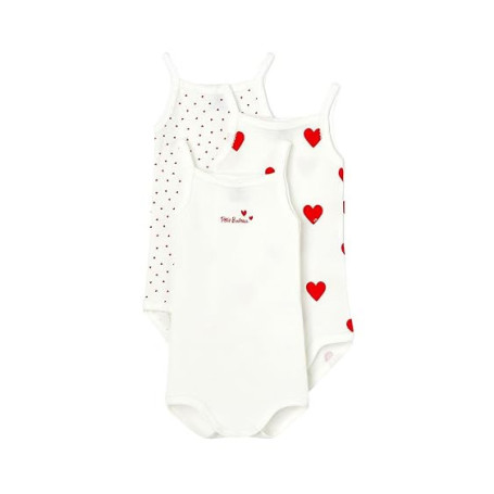 Petit Bateau A04ix Body Bébé fille (lot de 1)