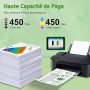GREENSKY PG-575XL CL-576XL Cartouches d'encre Remplacement pour Canon 575 et 576 575XL 576XL Noir et Couleur pour Canon PIXMA TR