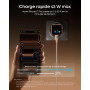 Anker Chargeur USB C à écran Intelligent 45W Nano, Recharge Rapide, Chargeur avec Reconnaissance Intelligente, Mode Care, Compac