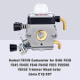 Carburateur pour Stihl FS38 FS45 FS46 FS55 FS55r FS55rc FS74 FS75 FS80 FS85 KM55 HL45 KM55r, Tondeuse à gazon Carbu avec joints,