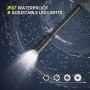 QIMIC Caméra Endoscopique, 1080P HD Endoscope avec Zoom 2X, IP67 Camera Inspection Canalisation à Étanche IPS de 2,4 Pouces, Câb