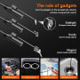 QIMIC Caméra Endoscopique, 1080P HD Endoscope avec Zoom 2X, IP67 Camera Inspection Canalisation à Étanche IPS de 2,4 Pouces, Câb