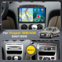[4+64GB] Inefala Android 15 Autoradio pour Peugeot 308/408 2007-2015, 9" écran Tactile Poste Radio Bluetooth avec Wireless Carpl