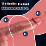 UTIMATEJOY 23 CM Gode réaliste gros et épais, gode géant réaliste avec ventouse pour une utilisation mains libres, gode anal en
