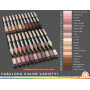 TOOLI-ART Pro Color Series Lot de 22 marqueurs de peinture acrylique, moyens, 3 mm, pour roche, verre, tasses, bois, métal, plas