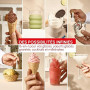 Moulinex Freezi, Machine à glaces et boissons glacées 16-en-1, Desserts glacés, Facile à utiliser, Grande capacité, MJ8024F0