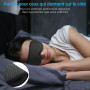 Masque de Nuit Innovant 2026 pour Hommes et Femmes, Conception Masque de Sommeil qui Bloque la Lumière pour Dormir, les Siestes,