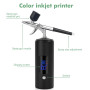 Kit Aérographe Sans Fil, 38 Psi, Sans Fil, Portable, Rechargeable, Pour La Décoration Des Ongles, La Décoration De Gâteaux, Le M