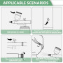 Kit Aérographe Sans Fil, 38 Psi, Sans Fil, Portable, Rechargeable, Pour La Décoration Des Ongles, La Décoration De Gâteaux, Le M