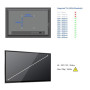 deleyCON Support Mural Universel TV 60"-100" Pouces (152-254cm) Inclinable 75Kg & VESA 900x600 Plasma LCD LED OLED Curved Télévi