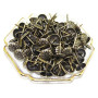 500 Pièces Clous de Tapissier, Basicon Robuste 17X11 MM Bronze Clous Tapissier Décoratifs Clou Rétro DIY Clous d'Ameublement pou
