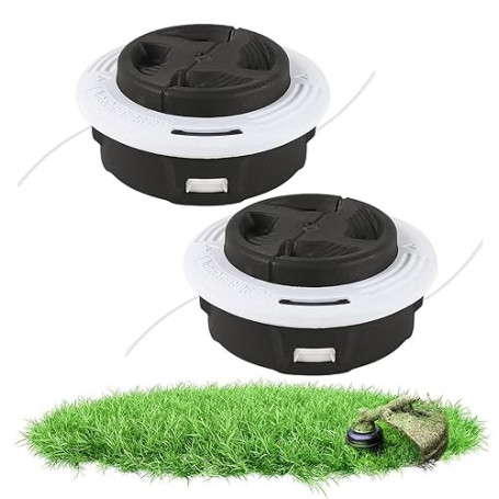 BORDEAG Lot de 2 têtes de rechange pour débroussailleuse Stihl, Autocut C6-2, tête de coupe de rechange, tête de rechange compat