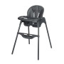 Bebeconfort Meely Plus, chaise haute bébé 2-en-1, 6 mois - 3 ans, coussin rembourré, chaise enfant légère (4 kg), repose-pieds e