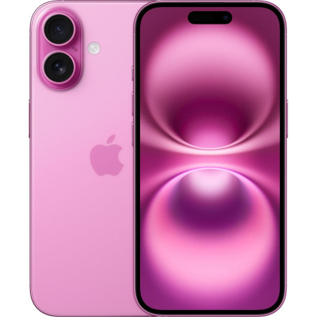 Apple iPhone 16, 128GB, Rose (Reconditionné)