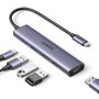 UGREEN Revodok 105 Hub USB C HDMI 4K PD 100W Charge Multi Data Ports 5Gbps 5 en 1 Adaptateur USB C vers HDMI Compatible avec Mac