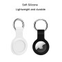 Alsukeay Lot de 4 étuis de Protection en Silicone pour AirTag avec Porte-clés - Compatible avec AirTag Tracker Portefeuille, Sac