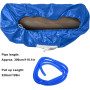 Kit de nettoyage pour climatisation split mural - Protection contre la poussière, sac de nettoyage imperméable, de avec tuyau d'