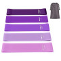 5 Bandes Elastique Musculation avec 5 Niveaux de Force, Elastique Sport pour Fitness Pilates Yoga la Musculation -Bande de Resis