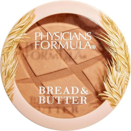 Physicians Formula Bread & Butter Bronzer, Poudre Bronzante Crémeuse avec Pro Vitamine et Acides Gras, Formule Enrichie avec des