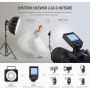 NEEWER Q4 400Ws 2,4G TTL Flash,Compatible avec Godox,1/8000 HSS Tout en Lumière Stroboscopique Photographie Monolight avec Lampe