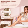 Rasoir Klyne Femme, Klyne Tondeuse À Double Tête Femme pour Tondeuse Intime & Sourcils, Recharge Usb, Étanche IPX7, Électrique R