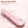 Rasoir Klyne Femme, Klyne Tondeuse À Double Tête Femme pour Tondeuse Intime & Sourcils, Recharge Usb, Étanche IPX7, Électrique R