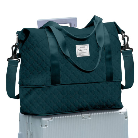 SEAFEW Sac de Voyage Femme Sac fourre-Tout de Sport Imperméable pour Week-End, Cabine Avion Ryanair Bagage Cabine 40x30x20 Easyj