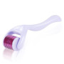 URAQT Derma Roller, 0.5 mm Dermaroller Visage, Roller Micro Aiguille pour Stimule Repousse Cheveux/Pousse Barbe, Réduit la Perte