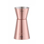 HENDI Jigger double 25/50ml, BarUp, mesure de bar, doseur à cocktail, barman, bar, boissons, cocktails, ø42x(H)86mm, acier inoxy