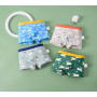 HAGOT 12 Caleçons Coton pour Garçons, sous-Vêtements Doux et Respirants Garcon, Calecon Enfant Culotte Variété