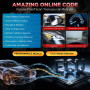 LAUNCH X431 Pro Elite Valise Diagnostic Auto Multimarque Diagnostic-Voiture,Codage Ligne ECU&Bidirectionnel,Diagnostic Complet S