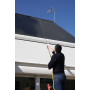 Multirex pulvérisateur Manuel Haute portée 10 m, sans électricité, Aspiration Externe, Tuyau 4 m, Lance 60 cm, 7 Buses, Laiton e