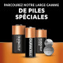 DURACELL CR123 Piles au lithium haute puissance 3V (CR123A / CR17345) (lot de 10) – longue durée – Pour appareils photos, lampes