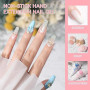 GZMAYUEN Solide Gel Construction Ongle UV Nail Extension Gel 15ML Transparent Solid Sculpture Builder Gel Non-Stick Clear Extens
