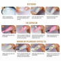 GZMAYUEN Solide Gel Construction Ongle UV Nail Extension Gel 15ML Transparent Solid Sculpture Builder Gel Non-Stick Clear Extens